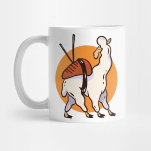 Cute Sushi Llama Mug